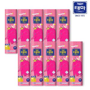 고무장갑 뉴특대(L) 핑크 아이보리 레드 10켤레