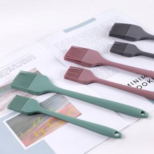 보렌 실리콘 오일 브러쉬, 김솔, 양념붓 2size 3color