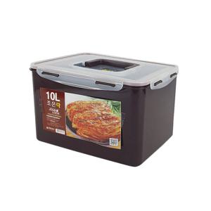 조은락 초코 밀폐용기 반찬통 김치통 냉장고정리 (10L)