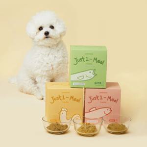 한끼뚝딱 강아지 수제 화식 사료 640g 3종+(한입뚝딱 5P 랜덤 증정)