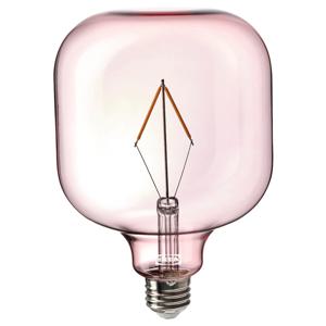 룬놈 LED 에디슨전구 E26 80루멘 핑크유리 120mm