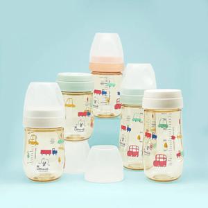 뛰뛰빵빵 PPSU 신생아 유아 아기젖병 노꼭지 와이드넥 배앓이젖병 180ml