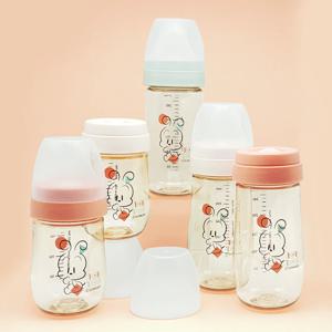 리틀밥독 베베쪽쪽 PPSU 추빨대컵 유아물컵 역류차단 어린이집 물통 180ml