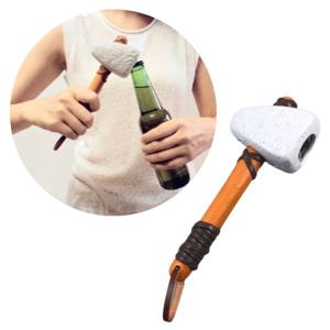 맥주병따개 특이한 병따게 인싸템 원시인 돌도끼 망치 오프너 병따개