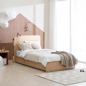 멜로 LED 수납헤드 서랍 벙커형 수납침대 프레임 S/SS