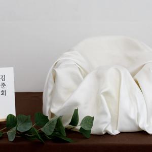 레이스 밑단 촬영천 소품 테이블보 공단 원단 아기 의자 커버 촬영 소품 식탁보