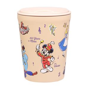 디즈니 100주년 슬라이드업 이중스텐텀블러(디즈니베이지) DY8272