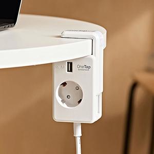 원탭 테이블에 걸어쓰는 충전기 USB 고속충전 멀티탭 1.5m, 2m