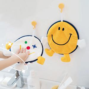 스마일 주방 핸드타올 고리수건 2colors