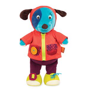 우퍼몬테소리 폭신폭신 헝겊 애착인형 웃음소리 진동