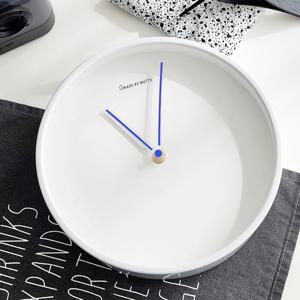 북유럽 극심플 거실 사무실 인테리어 화이트 벽시계 3color