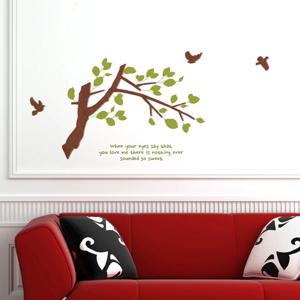 우드스티커 네츄럴라이프 컬러완제품 벽지꾸미기