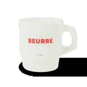 BEURRE Milk Glass A 유리컵 유리잔 뵈르컵 우유잔