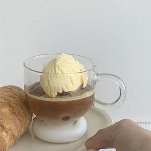 홈카페 아포가토 내열 유리컵 380ml