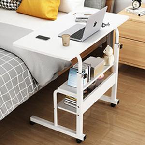 높이조절 선반형 이동식 1인용 컴퓨터책상 노트북책상