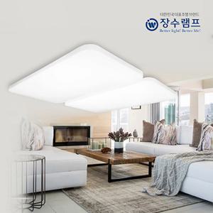 장수램프 LED 퓨어 거실 100W 주광색 연결대포함