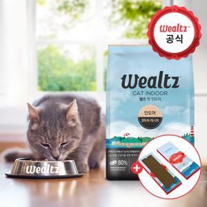 인도어 6kg 고양이 사료 +웰츠 캣 스크래처