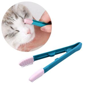 고양이 눈청소 강아지눈꼽빗 얼굴빗 미니 페이스콤 그루머 브러시