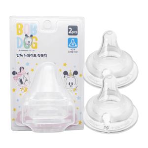 뉴와이드 프리미엄 젖꼭지 4단계(6개월 이상) 2개입 배앓이방지 모유훈련