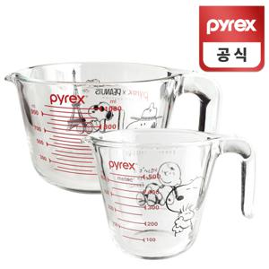 스누피 계량컵 2종 500ml+1000ml