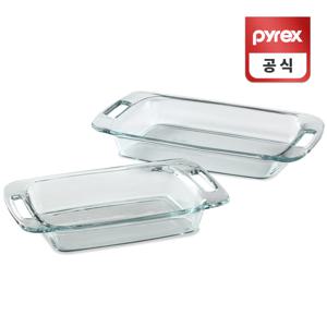 이지그랩 글라스 베이크 디쉬 2p세트