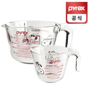 스누피 계량컵 2종 1000ml+250ml