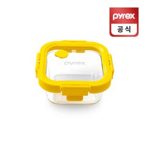 스팀 앤 올 글라스 밀폐용기 정사각 320ml