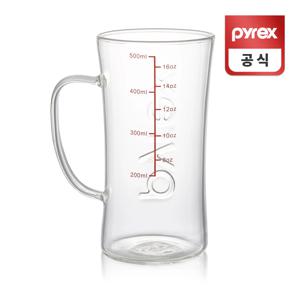 계량 핸들 맥주컵 500ml