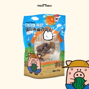 티티네 목장 돼지족슬라이스 100g