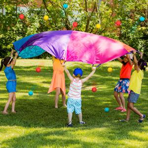 슈팅스톰 플레이매트 놀이매트 공놀이 낙하산 공놀이
