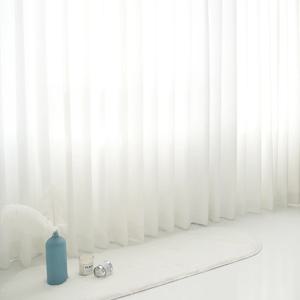 코지 화이트 나비주름 스튜디오 배경 암막커튼-7size