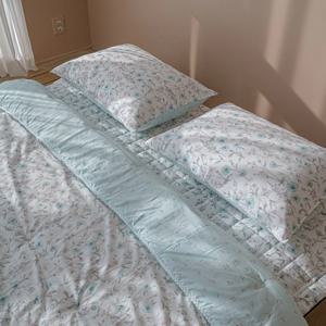 덮는 콜라겐 로즈 플라워 간절기 이불 2컬러 2사이즈