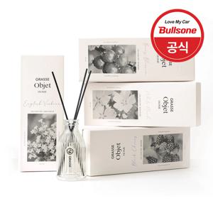 그라스 오브제 홈 디퓨저본품200ml+리필200mlx2개(4가지향 택1)