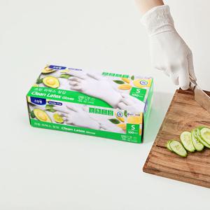 크린랩 크린 라텍스 위생장갑 소 100매