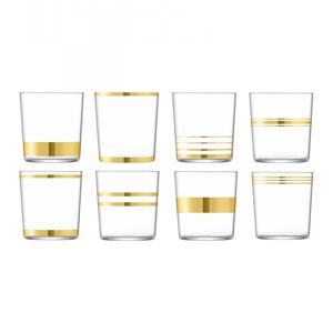 데코 골드 텀블러 글라스 8P세트 390ml