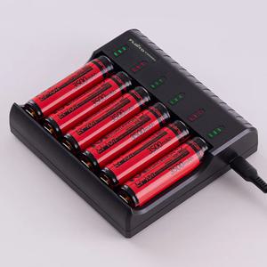C타입 18650 건전지 배터리 충전기 6구