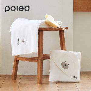 허그베어 무연사 무형광 대형 아기목욕타올 아기수건