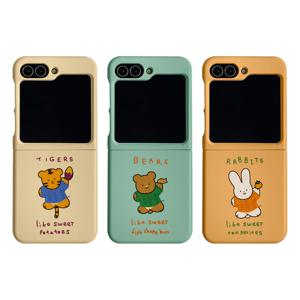 9C9C 겨울간식 냠냠 슬림케이스 갤럭시 Z 플립 7 6 5