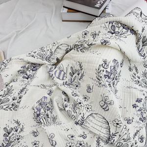 아기 신생아 왕벌 프랑스 거즈 블랭킷 사계절 이불 (2color,2size)