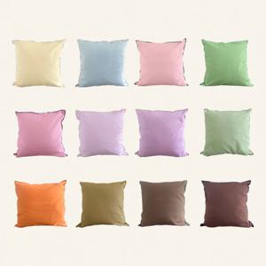 merci 배색 테두리 쿠션커버 12colors