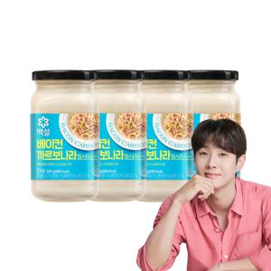 백설 베이컨까르보나라 파스타소스 355g*4개