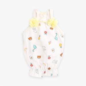 베이비 플라워 인견 원피스