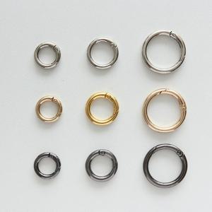 원터치 오픈형 오링 O링 원형 고리 연결 부자재  (24mm)
