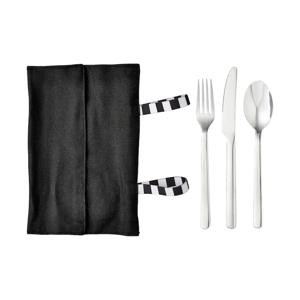 FINSKUREN 핀스쿠렌 여행용식기도구+케이스 휴대용수저 포크 수저 나이프