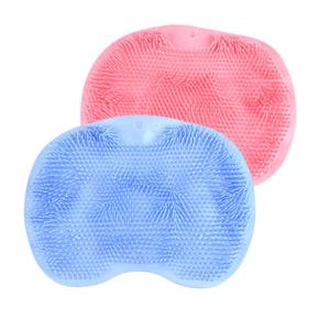 바디 각질 브러쉬 실리콘 샤워솔 목욕 등 닦는 솔 목욕 타올 매트