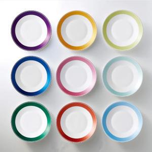 한국도자기 본차이나 펄컬러 접시(1P) 9컬러