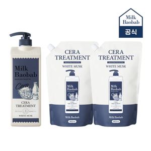 세라 트리트먼트 화이트머스크 1200ml (+리필960ml 2개)