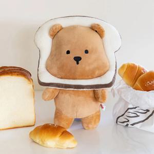 말랑쫀득 찹쌀떡 브레드 동구 인형 쿠션