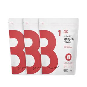 가루세제 베이킹소다 프리미엄 3kgx3