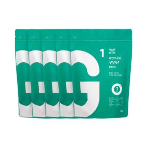 가루세제 구연산 베이직 1kgx5